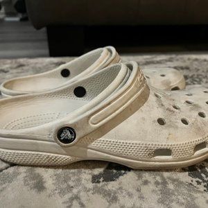 White Crocs SIze 9.5 Men's